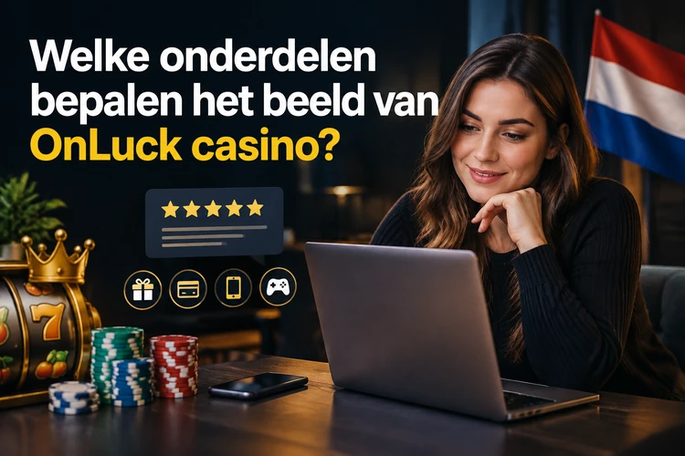 Welke onderdelen bepalen het beeld van OnLuck casino?